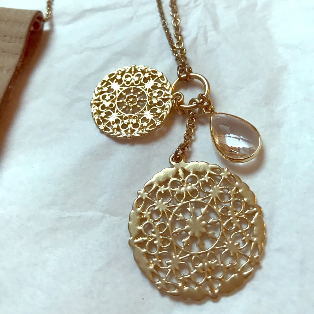 NWT Anthropologie pendant necklace